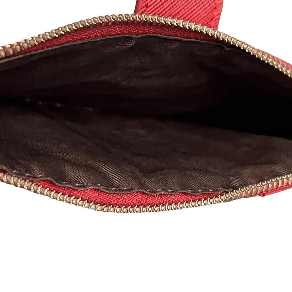 Travelambo Wristlet Wallet Womens Red Faux Leather Card Holder ID RFID - Picture 7 of 7